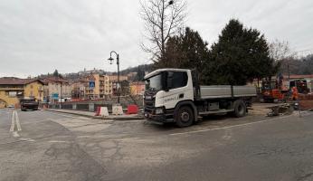 Mondov&igrave; Breo, lavori alla condotta del gas al ponte della Madonnina