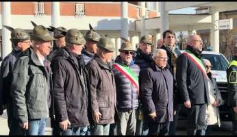 Mondov&igrave;: l&rsquo;Inno Nazionale intonato dagli alpini 