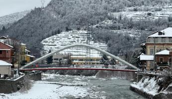 Garessio dopo la nevicata