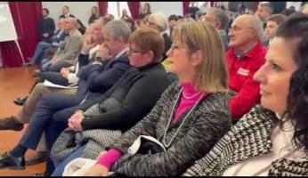 VIDEO - Mondov&igrave;, cerimonia di consegna del materiale didattico per gli studenti ucraini: l&rsquo;intervento del presidente Cirio