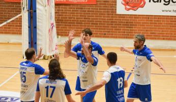 Esultanza del Vbc Mondov&igrave;