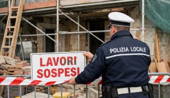 Clavesana, cantiere non autorizzato: il Comune blocca i lavori