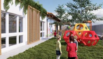 Nuova scuola per i pi&ugrave; piccoli: il cantiere di Rocca de&rsquo; Baldi prosegue