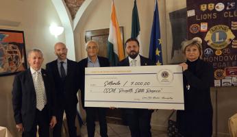 Mondov&igrave;: una serata di valori e solidariet&agrave;: donati 7.000 euro al CSSM per &ldquo;Estate Ragazzi&rdquo;