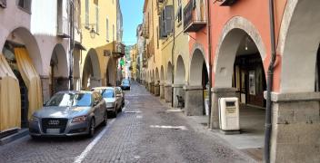 Ceva, centro storico: nuova pavimentazione (e sottoservizi) in via Marenco, Sauli e Pallavicino