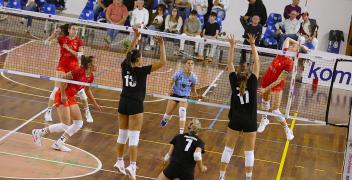 Un momento della gara contro Palau - foto Luciano Pecchenino