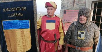 FOTOGALLERY - Gruppi storici a Clavesana nel ricordo di Bonifacio del Vasto e del Marchesato