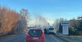 Mondovì, guasto alla condotta idrica: riparazione completata nel tardo pomeriggio