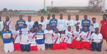 Chiusa Pesio: dal Bisalta Calcio al Gambia: le divise rosso-blu diventano speranza