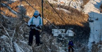 Seggiovia di Monte Moro e relative piste chiuse causa maltempo
