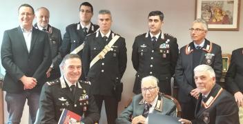 Il maresciallo Renato Quaglia, 107 anni, &egrave; carabiniere con Lode