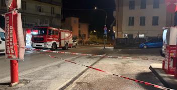 Mondov&igrave;: intervento dei vigili del fuoco e polizia municipale dal distributore in via Quadrone