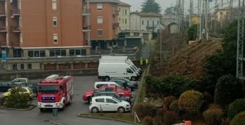 Mondov&igrave;: intervento dei vigili del fuoco alla stazione ferroviaria