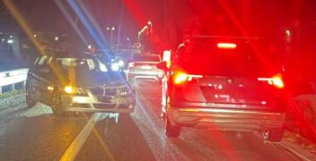 Priola: scontro sulla Statale 28, traffico rallentato