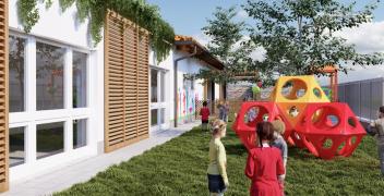 Nuova scuola per i pi&ugrave; piccoli: il cantiere di Rocca de&rsquo; Baldi prosegue