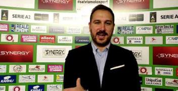Intervista a Coach Denora al termine di Mondovì - Siena