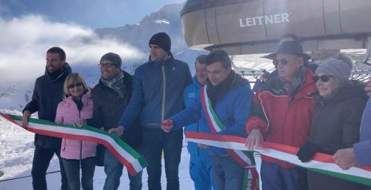 Inaugurata ad Artesina la nuova seggiovia sulla Turra