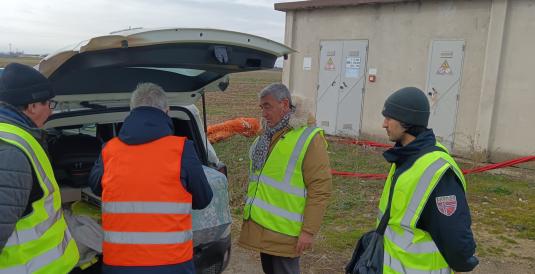 Il Prefetto Savastano visita il cantiere della Bealera Maestra: un'opera strategica per il territorio