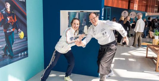 Da Cortemilia a Milano: chef Zarri nella cucina olimpica