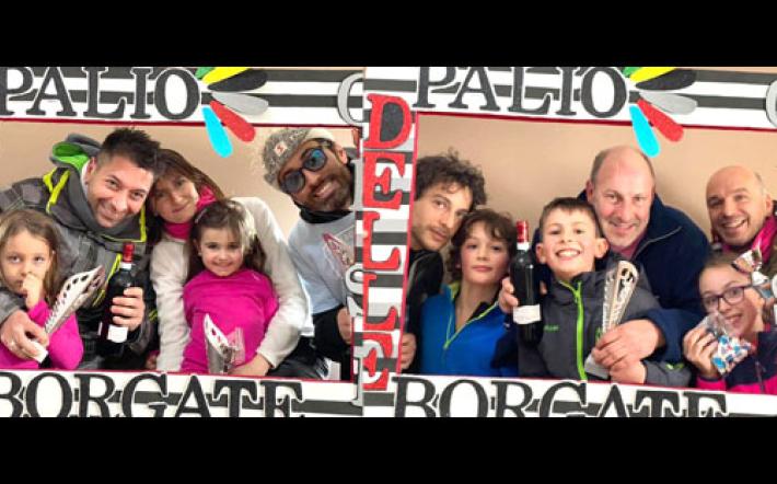 Palio delle borgate: Pievetta e Frazioni, testa a testa sulla neve