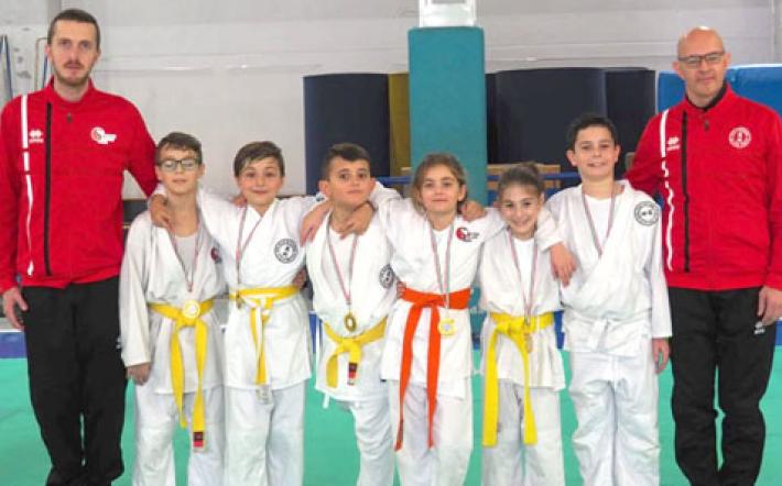 Ju jitsu: tutti sul podio i trinitesi nella gara di Cogoleto