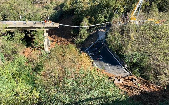 Autostrade, viadotto A6: dopo crollo, riapre il 21 febbraio, in anticipo