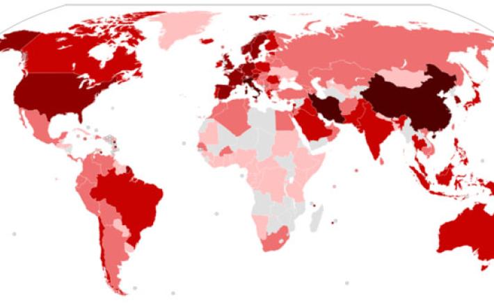 Coronavirus, oltre 30.000 morti globali, un terzo solo in Italia (domenica 29 marzo 2020)