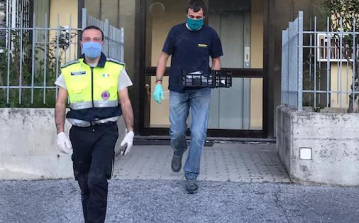 Mondovì, coronavirus: distribuzione delle mascherine in corso