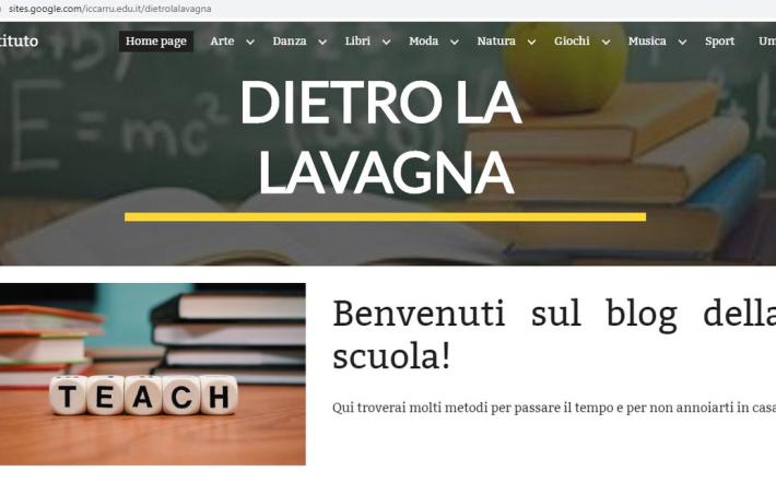Carrù: professori e alunni di 3ª media in quarantena danno vita al blog “Dietro la Lavagna”