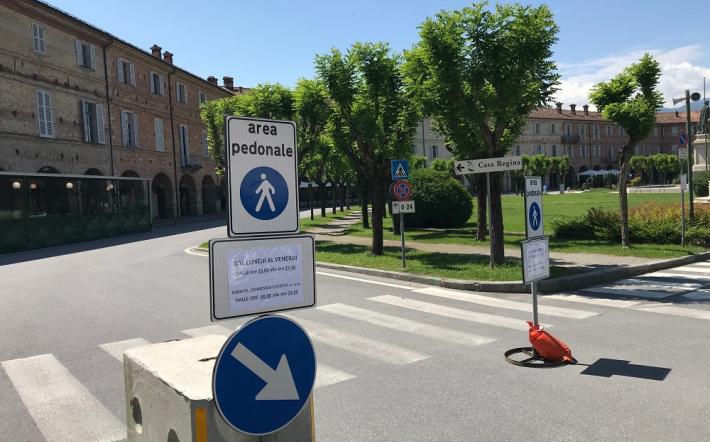 Santuario, “tiepido” debutto per l’isola pedonale