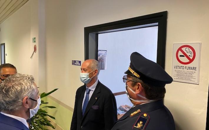 Ceva, ora è realtà: la Polizia Stradale diventa Posto Unico avanzato.  Ministro Dadone: «Lo Stato continua a far sentire la propria presenza»