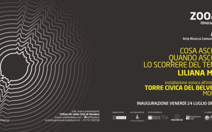 Mondovì, quando la torre civica suona con l’arte