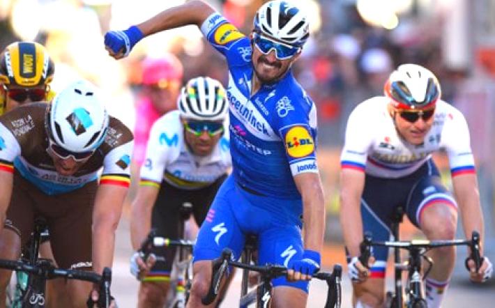 Alaphilippe volata Sanremo