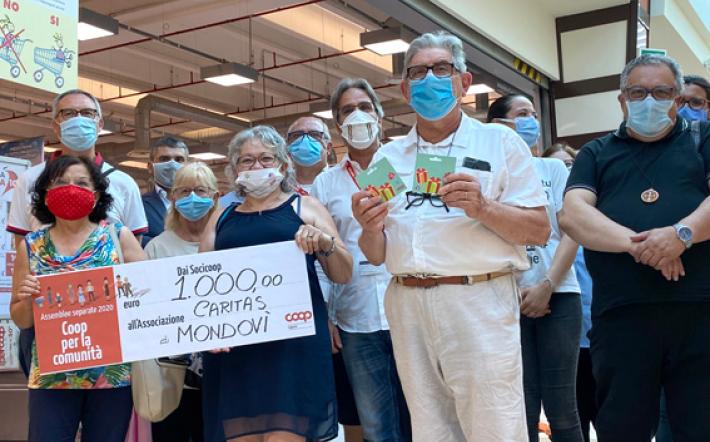 Da Coop Liguria, 1.000 euro agli "Amici della Cittadella della carità"