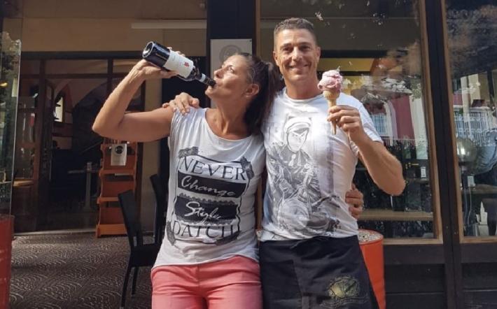 Carrù: monregalesi si inventano un gelato utilizzando il vino dei produttori di Clavesana