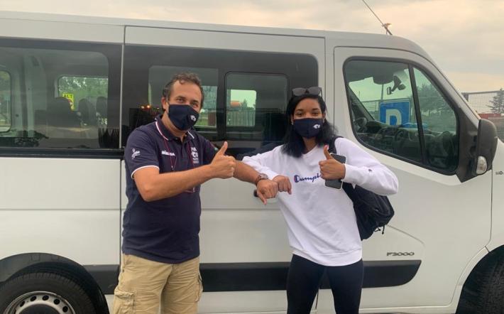 Volley: sbarcata a Malpensa Leah Hardeman