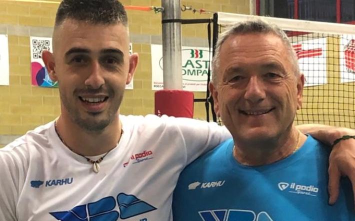 Volley, che sorpresa! Michele Baranowicz si allena con il Vbc Synergy Mondovì