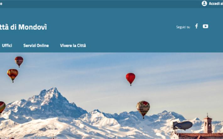 Mondovì: partito anche il sito internet con nuova grafica e nuove funzioni