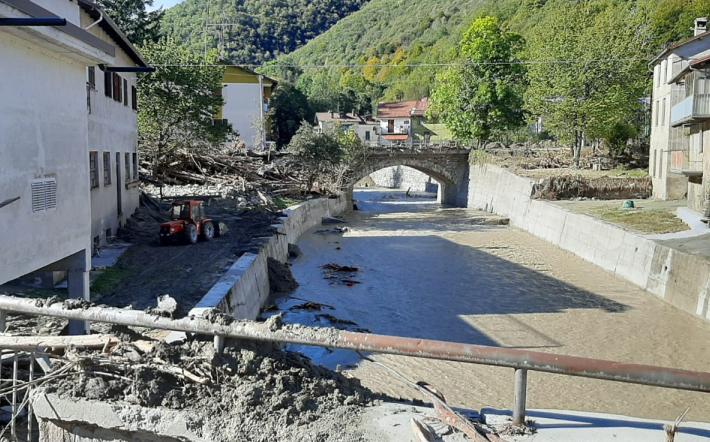 Pamparato, alluvione: «Due ponti da abbattere, stiamo formando un pool di esperti»