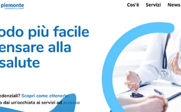 Salute Piemonte: al via il nuovo portale della Regione