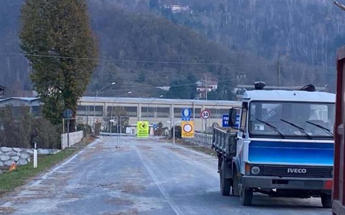 Garessio, lavori post alluvione: il Comune limita il transito di mezzi pesanti sul territorio a causa dei lavori