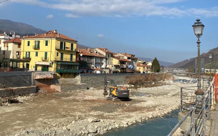 Garessio: il ponte Odasso non esiste più