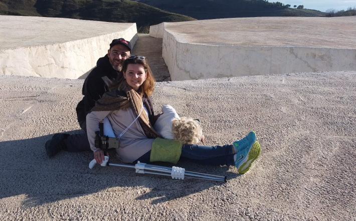 I monregalesi Luca ed Elisa, da due mesi in viaggio in camper