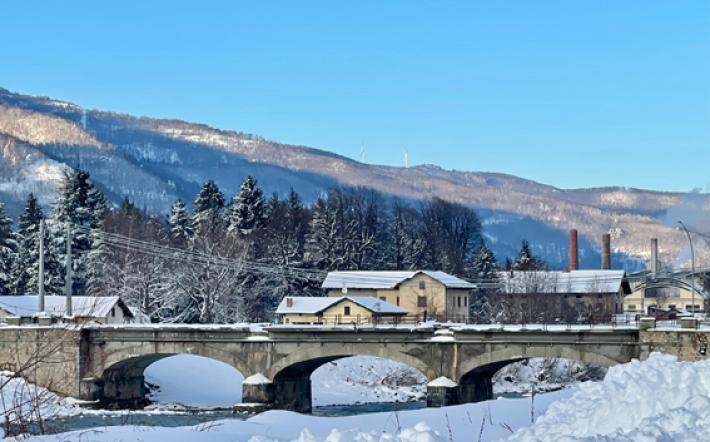 Garessio: si demolisce il ponte della Huvepharma, ordinanza del sindaco Fazio