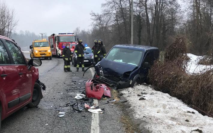 Incidente tra Morozzo e San Biagio, donna al pronto soccorso in codice giallo