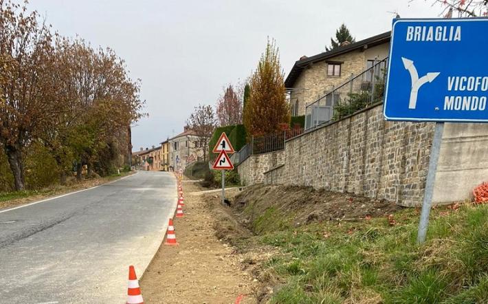 Briaglia: prosegue il camminamento verso Vicoforte grazie ai fondi per i piccoli Comuni