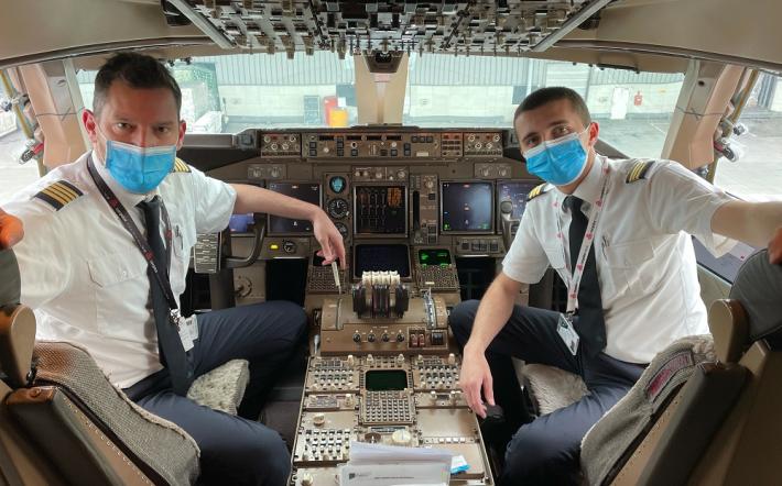 Quando alla guida di un Boeing 747 trovi…due monregalesi