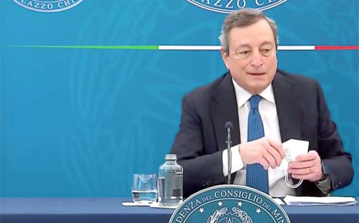 Draghi, scuole: «Confermo la riapertura fino alla prima media e ci saranno test all'ingresso per gli alunni»