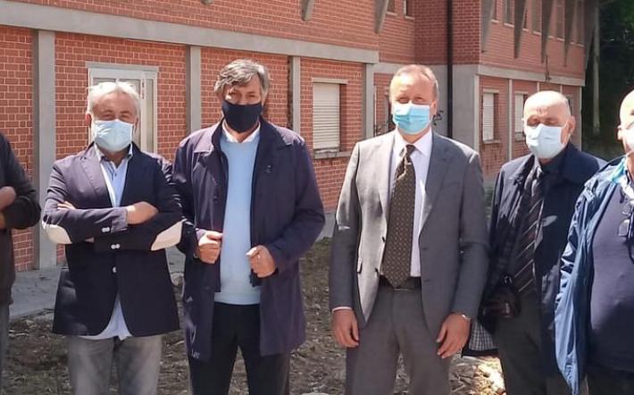 «Riutilizzare il Michelotti per esigenze socio sanitarie». Sopralluogo dell’assessore regionale Icardi a Piazza