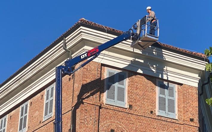 Mondovì, cantiere dell’ex ospedale: smantellato già in giornata. Si temevano limitazioni alla viabilità fino alla fine dell’anno
